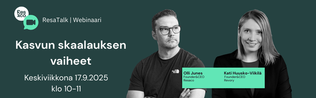 Kasvun skaalauksen vaiheet - vieraana Kati Huusko-Viikilä